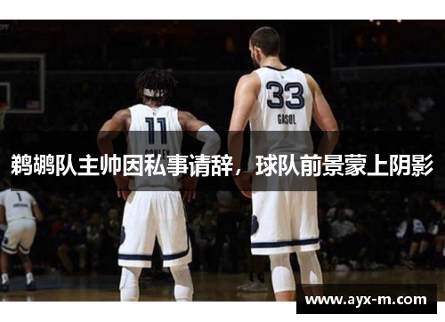 鹈鹕队主帅因私事请辞，球队前景蒙上阴影